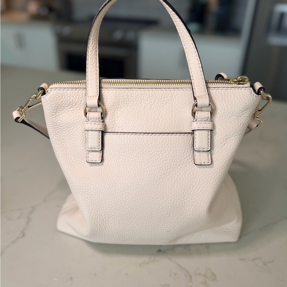 Kate Spade Cream Leather Crossbody Bag - Picture 2 of 8